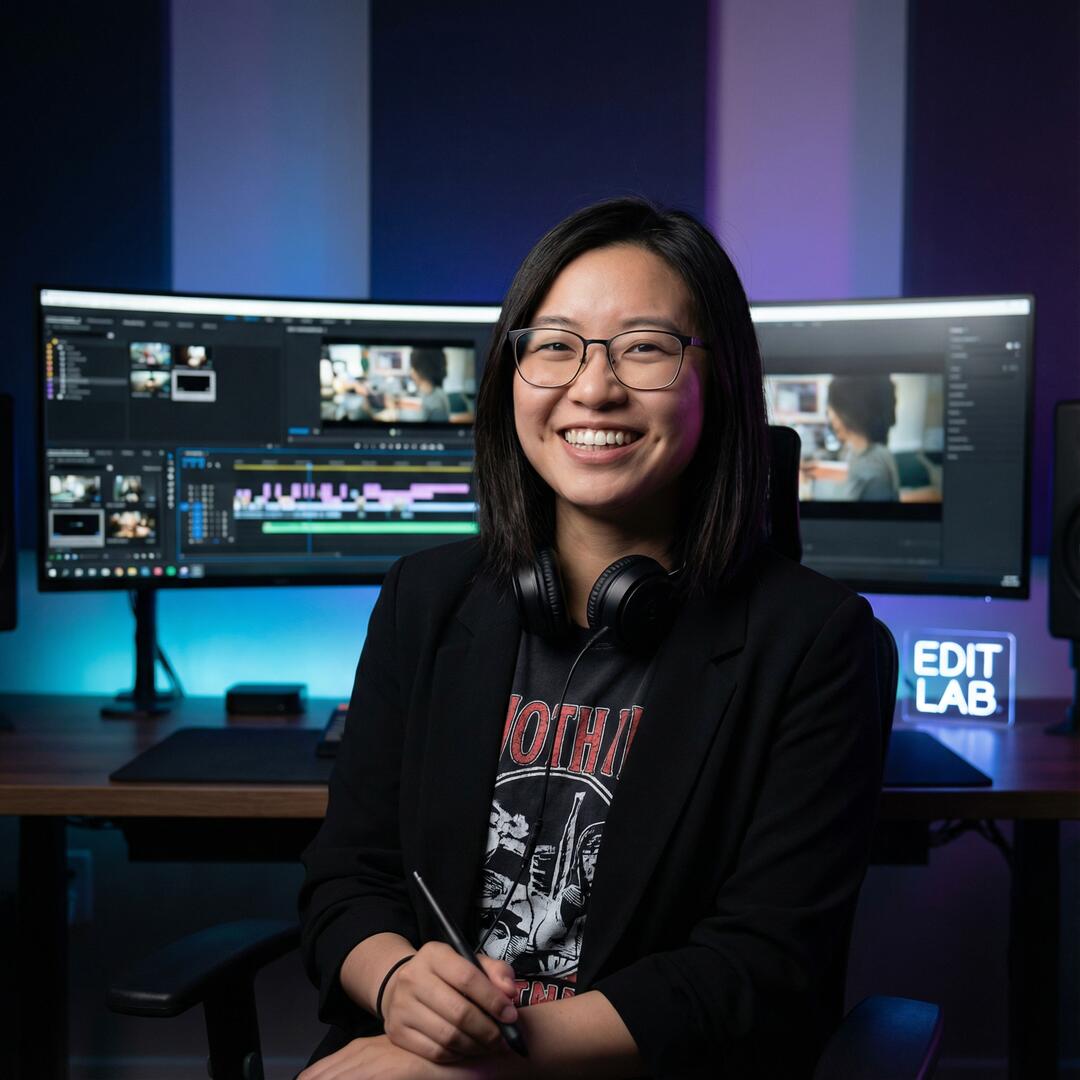 国产视频剪辑师